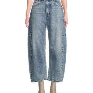 NWT Rag & Bone Charlie High Rise Barrel Leg Jeans